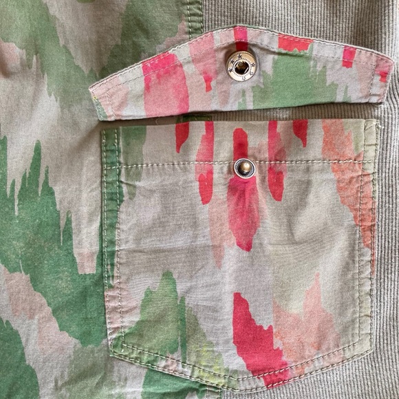 Chico’s Lightweight Abstract Blazer Jacket 3/4 Sleeve Size 2 US Large - Picture 5 of 9